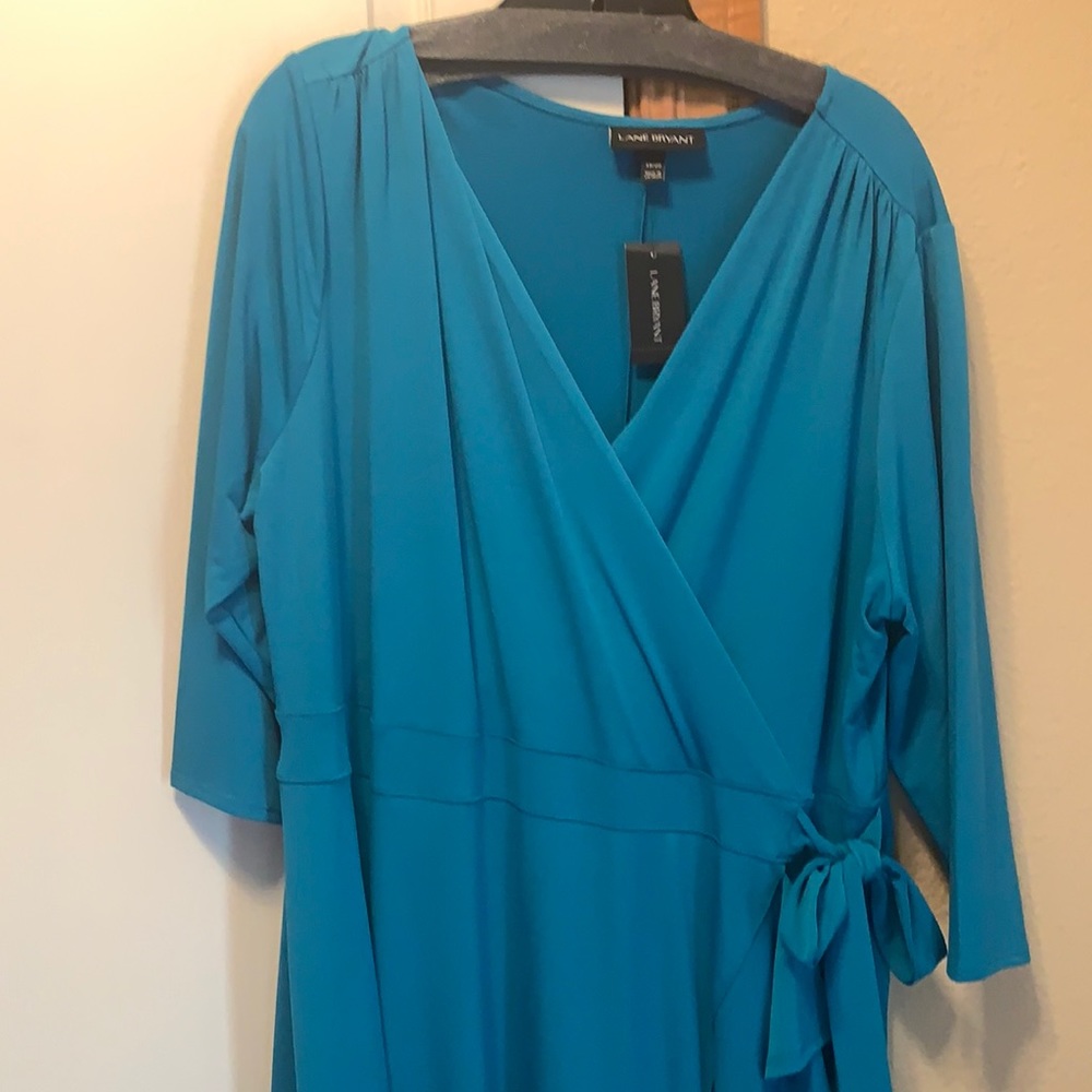 Lane Bryant wrap dress